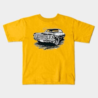 Chevrolet Bel Air Impala Kids T-Shirt